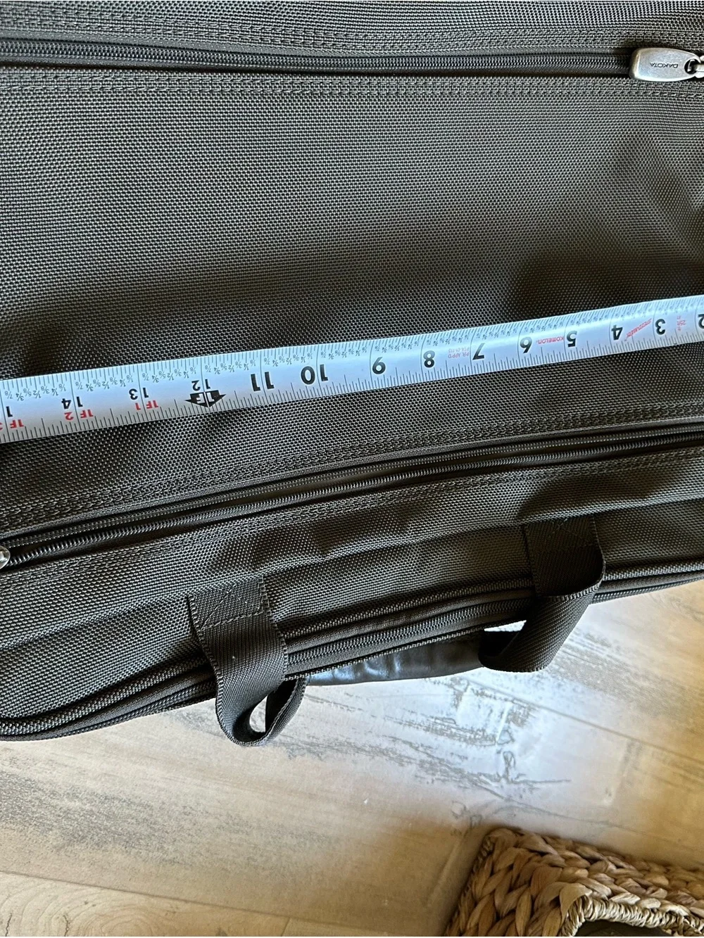 Dakota Expandable Cabin Bag Business Briefcase Laptop Shoulder Bag Luggage Olive